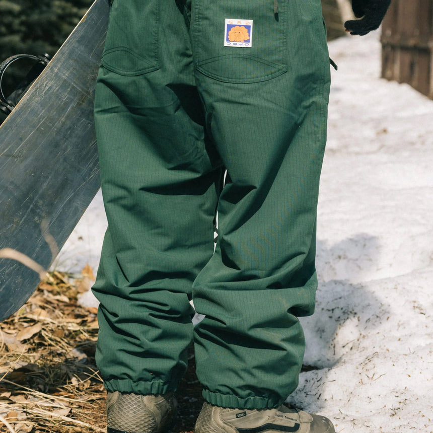 686 Dojo Shell Pant 2026 - Moss Green Ripstop