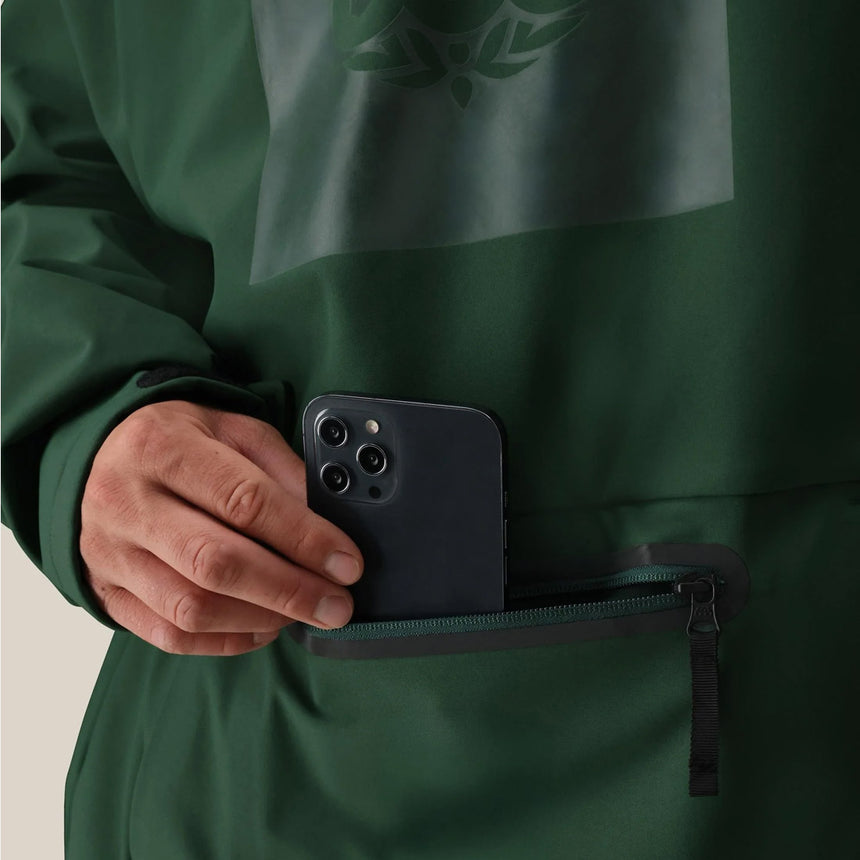 686 Waterproof Hoody - Moss Green
