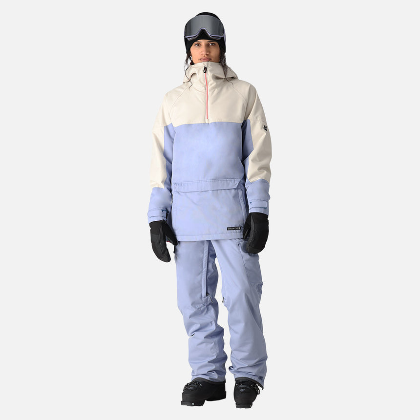 686 Women's Upton Insulated Anorak 2025 - Limestone Colorblock