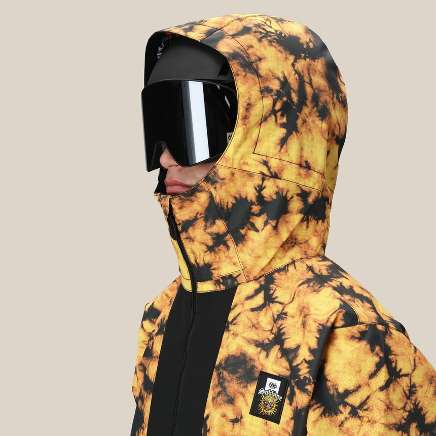 686 X Sublime Shell Anorak 2026 - Sublime Orange Tie Dye