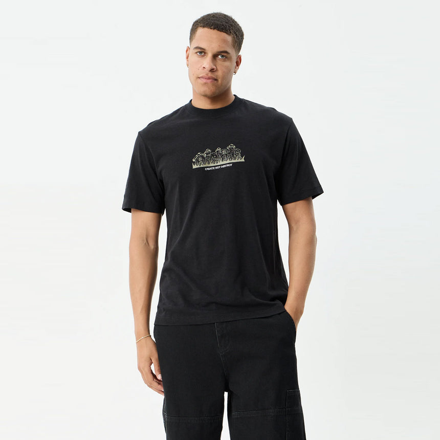 AFENDS Allure Retro Tee - Black