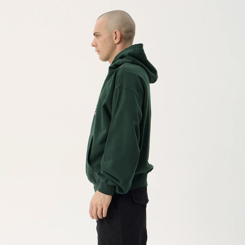 AFENDS Devotion Recycled Distressed Boxy Hood - Washed Pine