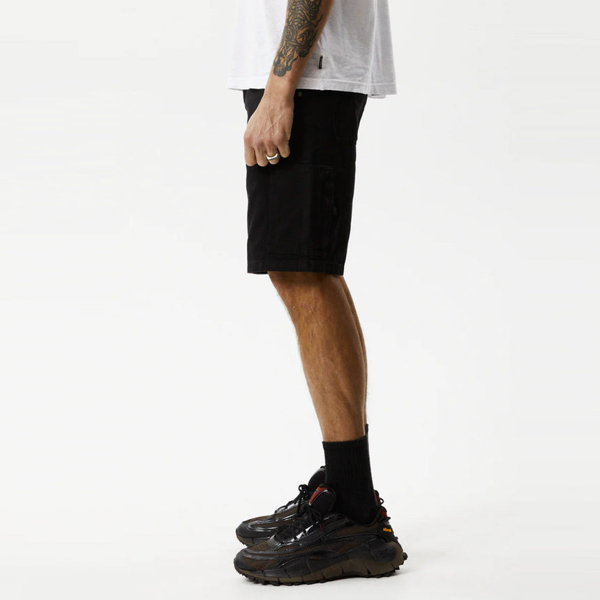 AFENDS Harper Recycled Carpenter Shorts - Black
