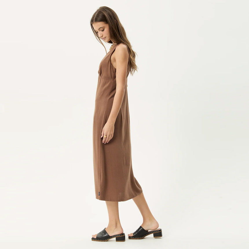 AFENDS Hartley Maxi Dress - Cinnamon