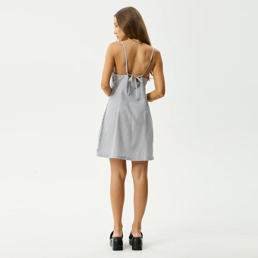 AFENDS Intergalactic Mini Dress - Navy Stripe