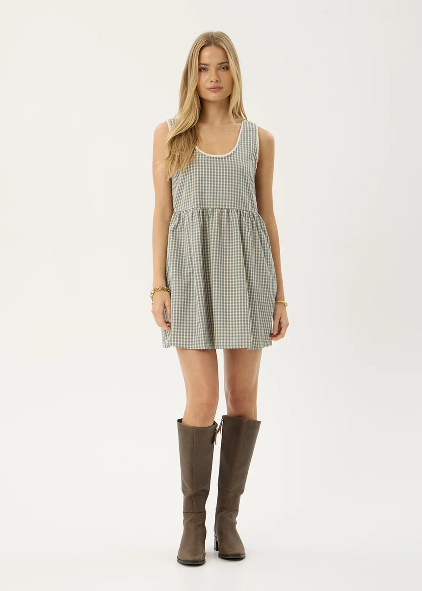 AFENDS Jesse Mini Dress - Vice Alpine Check
