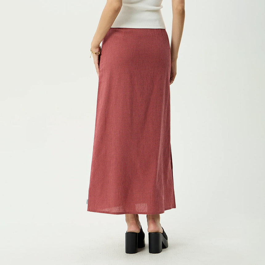 AFENDS Kali Maxi Skirt - Indy Rose Check
