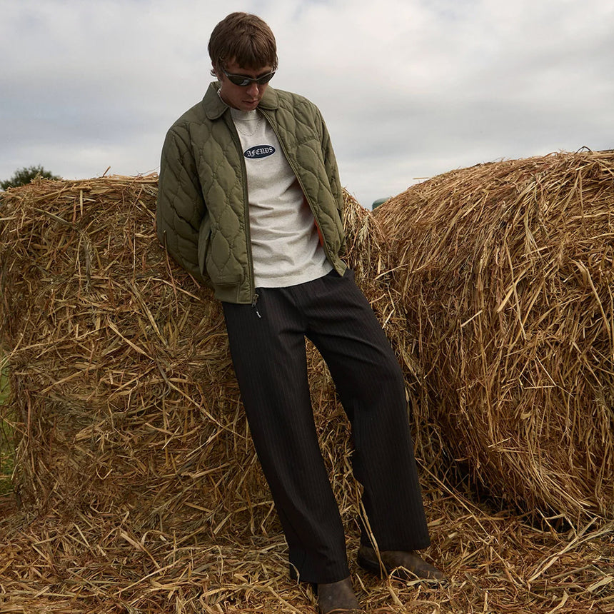 AFENDS Mellross Bomber Jacket - Military
