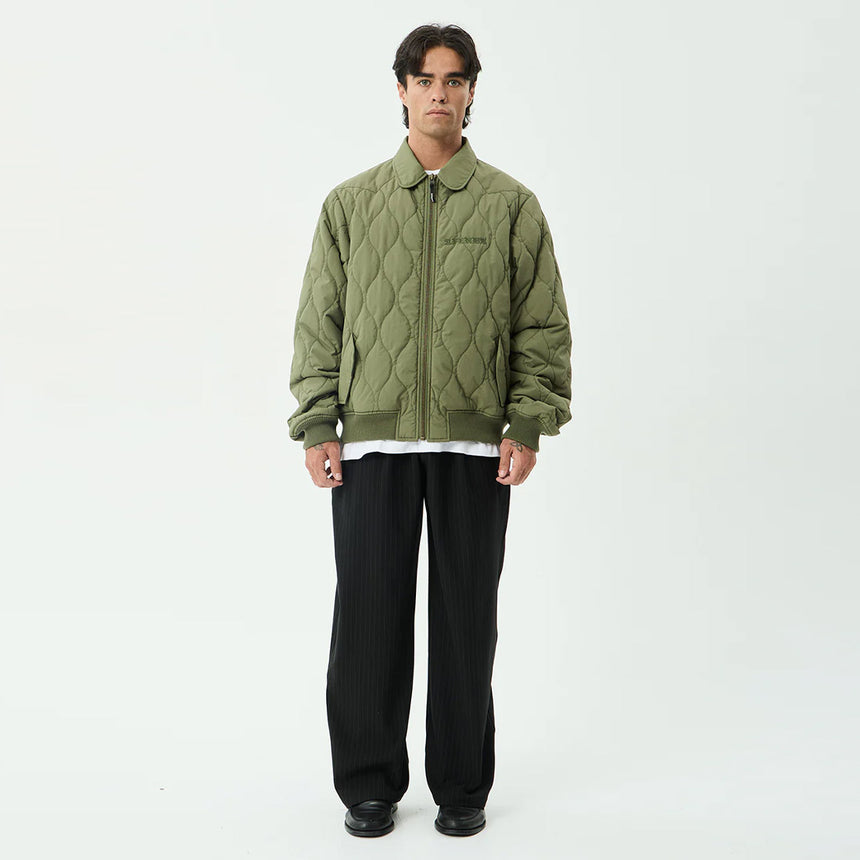 AFENDS Mellross Bomber Jacket - Military