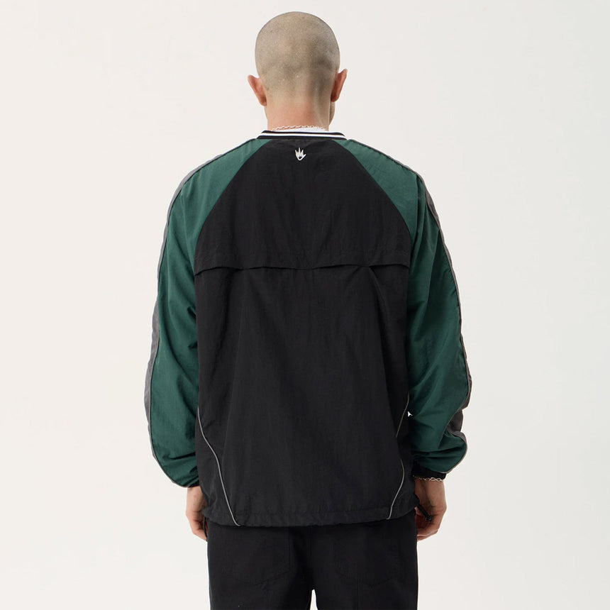 AFENDS Nationals Recycled Sports Crew - Black
