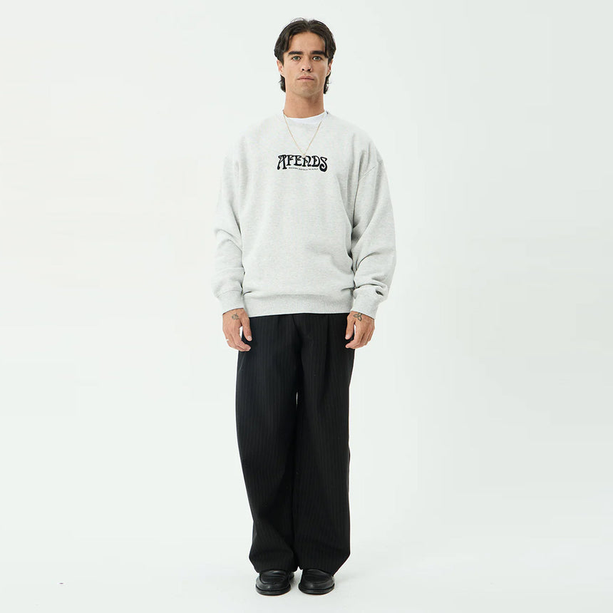 AFENDS Perception Crew - Grey Marle