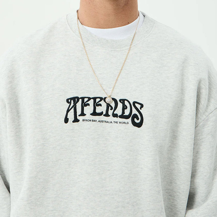 AFENDS Perception Crew - Grey Marle
