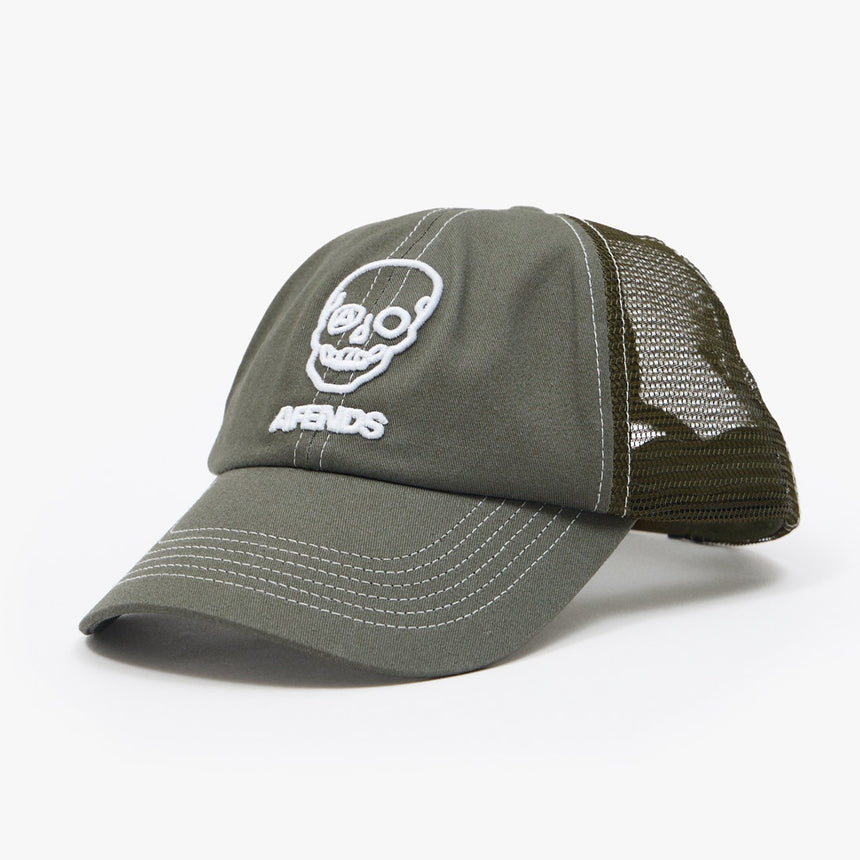 AFENDS Skeletor Six Panel Mesh Cap - Sycamore