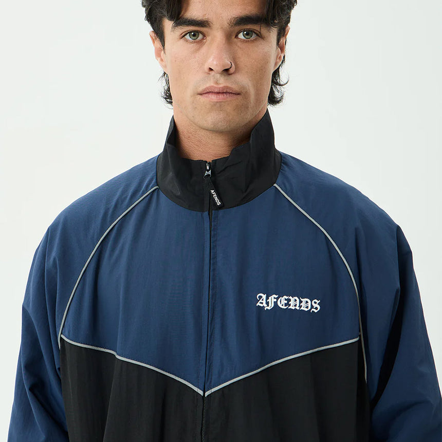 AFENDS Speed Sports Spray Jacket - Navy