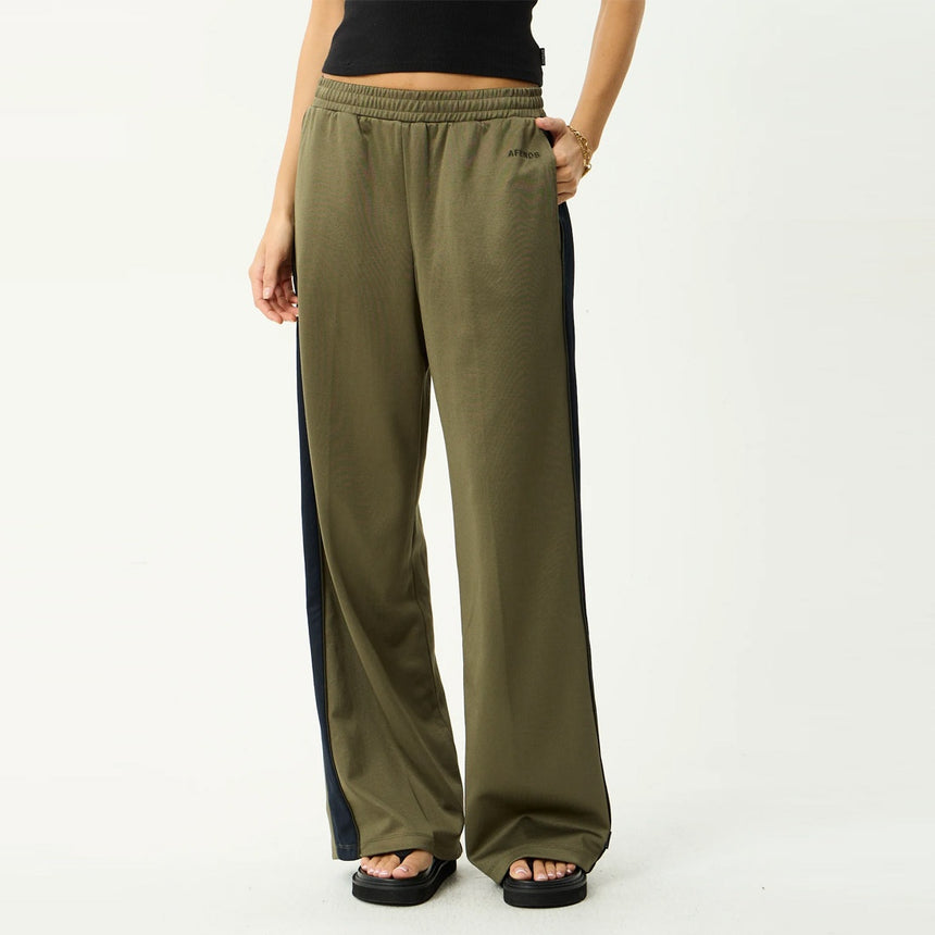 AFENDS Women's Brooklyn Track Pant - Olive