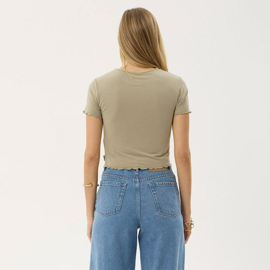 AFENDS Women's Indah Slinky Tee - Grey