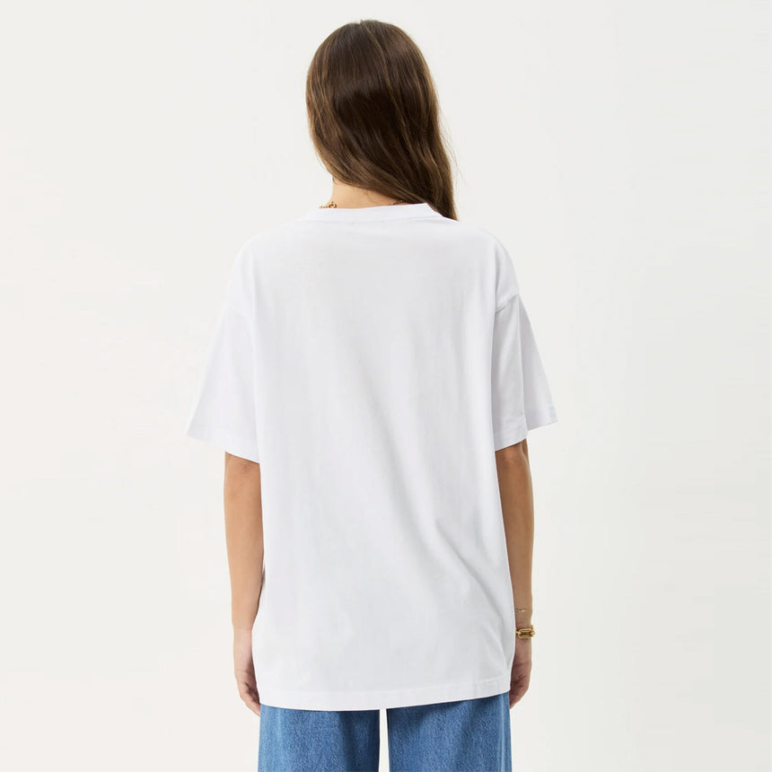 AFENDS Women's Modern Energy Oversized Tee - White