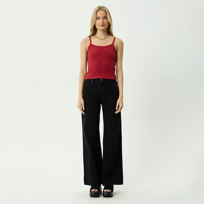AFENDS Women's Sara Rib Singlet - Ketchup