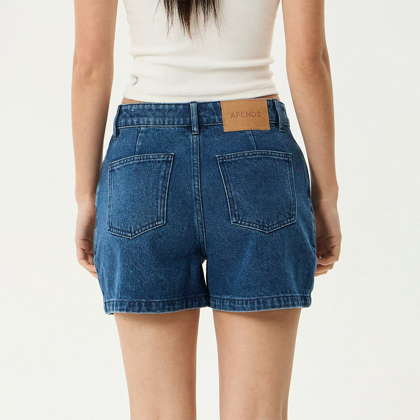 AFENDS Women's Seventy Threes Denim Short - Authentic Blue