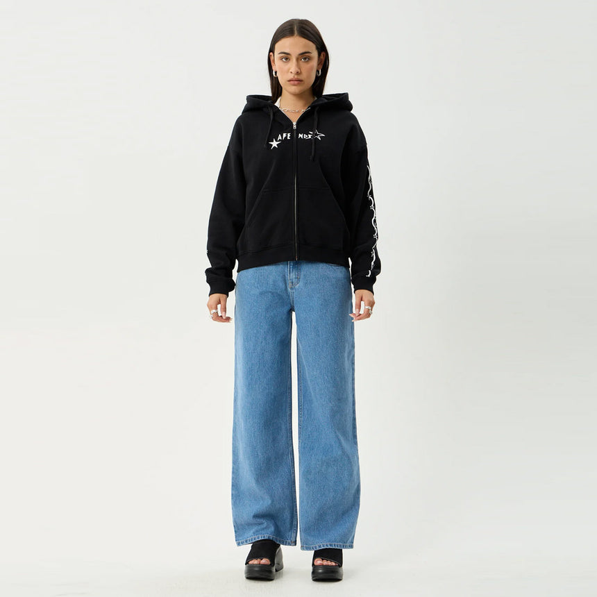 AFENDS Women's Terra Zip Hood - Black