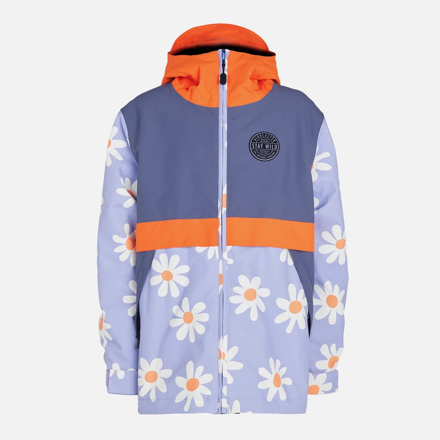 AIRBLASTER Youth Trencher Full Zip Jacket 2025 - Thistle Big Daisy