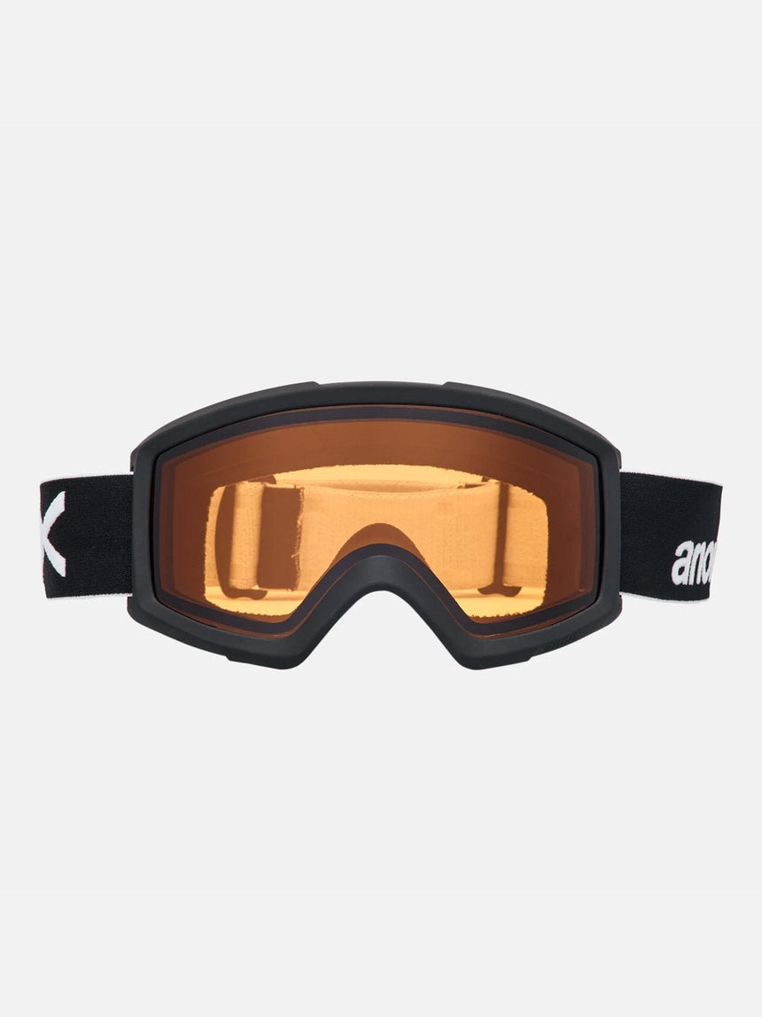 ANON Helix 2.0 Low Bridge Fit Non-Mirror Goggle 2026 - Black/Amber