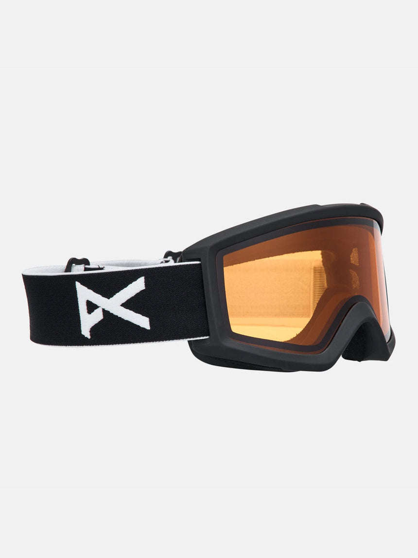 ANON Helix 2.0 Low Bridge Fit Non-Mirror Goggle 2026 - Black/Amber