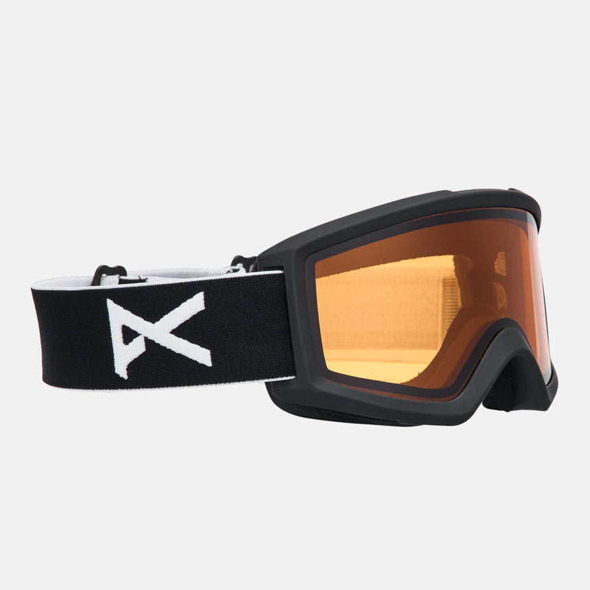 ANON Helix 2.0 Low Bridge Fit Non-Mirror Goggle 2026 - Black/Amber