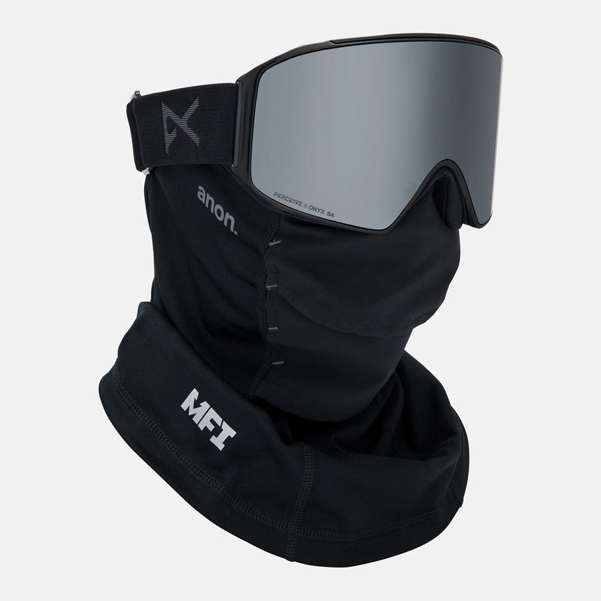 ANON M4 Cylindrical Goggle + MFI Facemask 2026 - Smoke/Perceive Sunny Onyx
