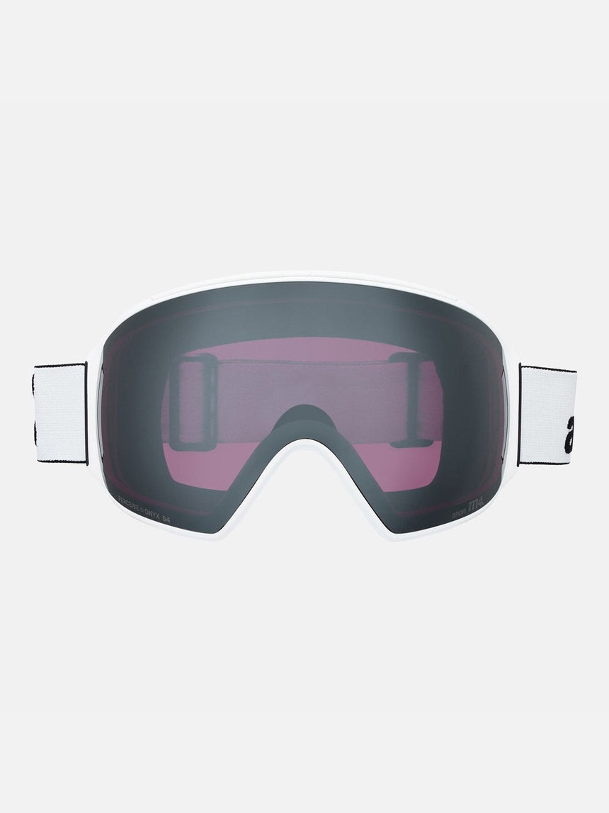 ANON M4 Toric Low Bridge Fit Goggle + MFI Facemask 2026 - White/Perceive Sunny Onyx