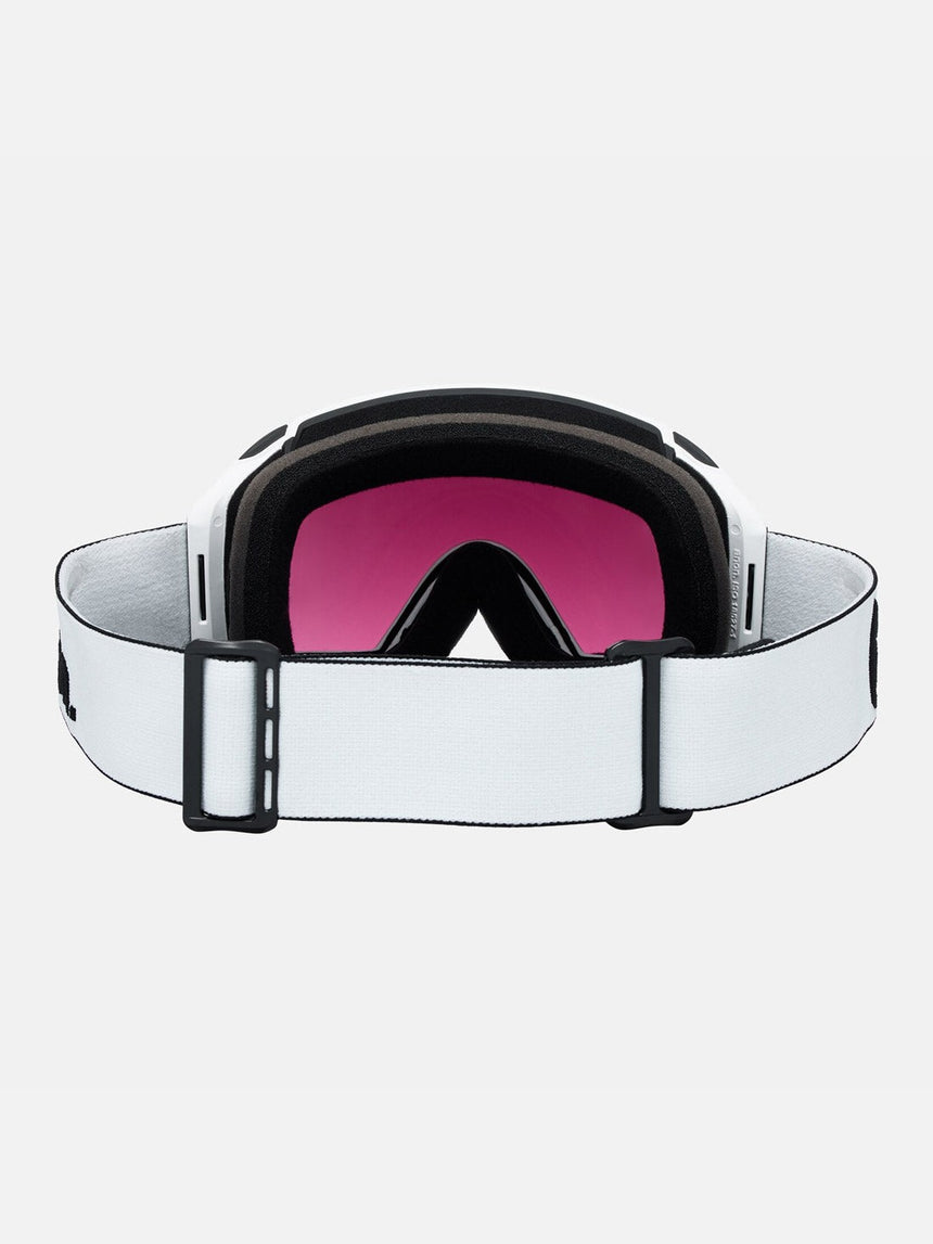 ANON M4 Toric Low Bridge Fit Goggle + MFI Facemask 2026 - White/Perceive Sunny Onyx