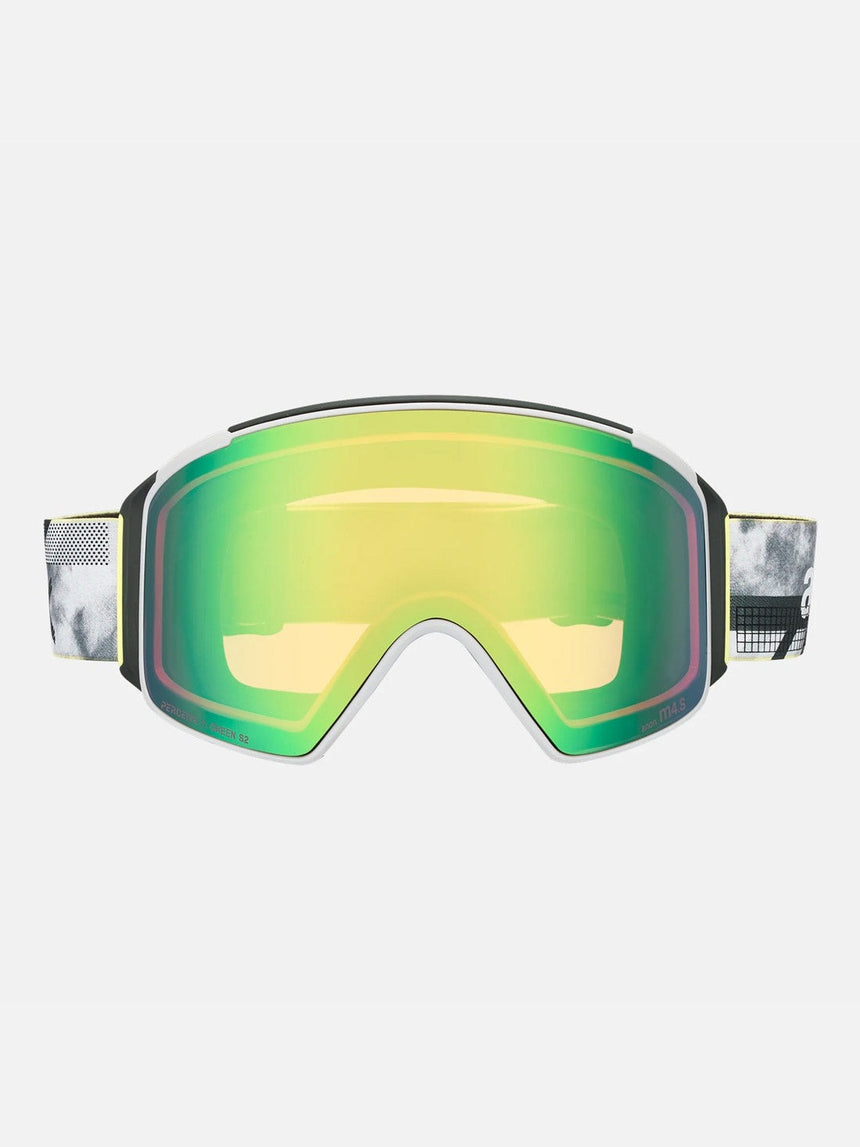 ANON M4S Cylindrical Goggle + MFI Facemask 2026 - Tilt Shift/Perceive Variable Green