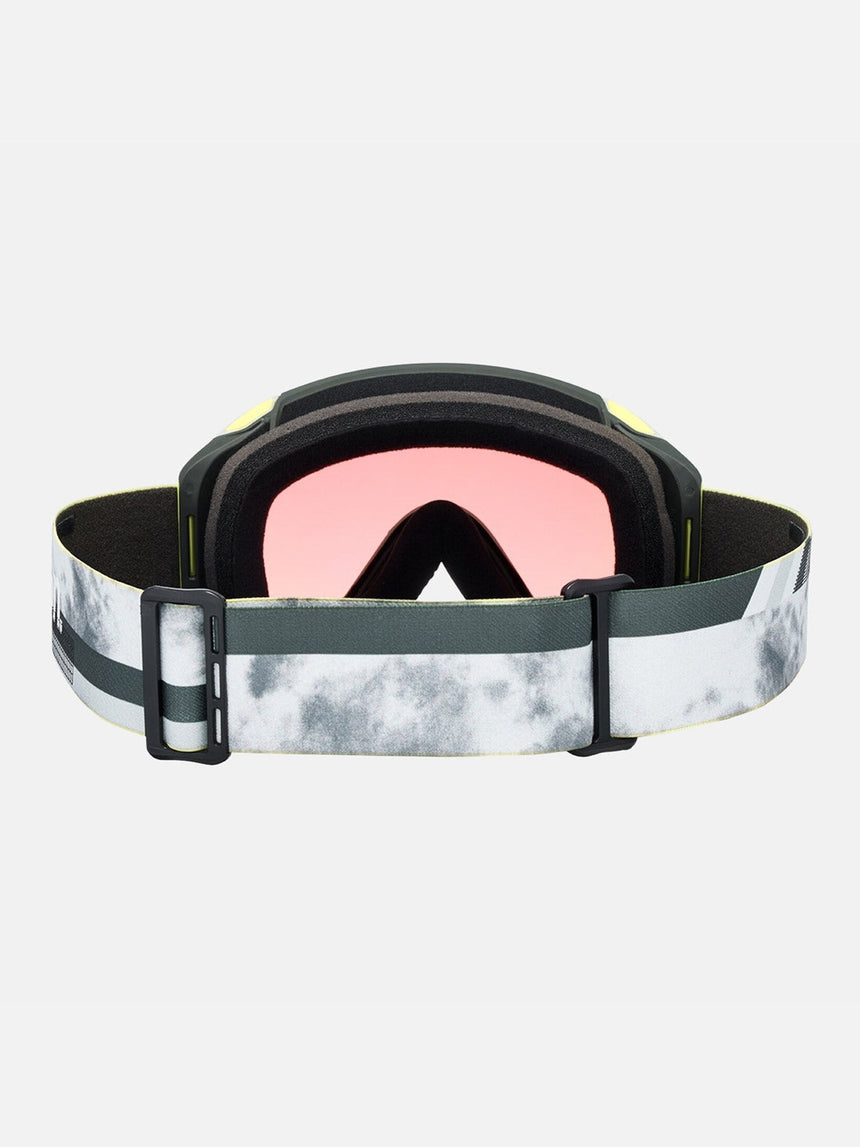 ANON M4S Cylindrical Goggle + MFI Facemask 2026 - Tilt Shift/Perceive Variable Green