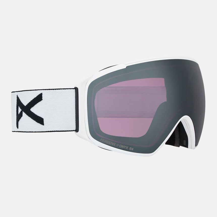 ANON M4S Toric Goggle + MFI Facemask 2026 - White/Perceive Sunny Onyx