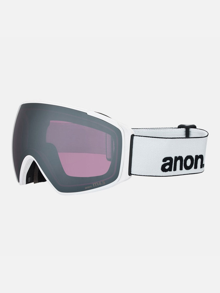 ANON M4S Toric Goggle + MFI Facemask 2026 - White/Perceive Sunny Onyx