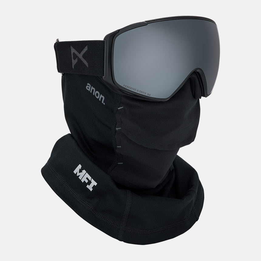 ANON M4S Toric Low Bridge Fit Goggle + MFI Facemask 2026 - Smoke/Perceive Sunny Onyx