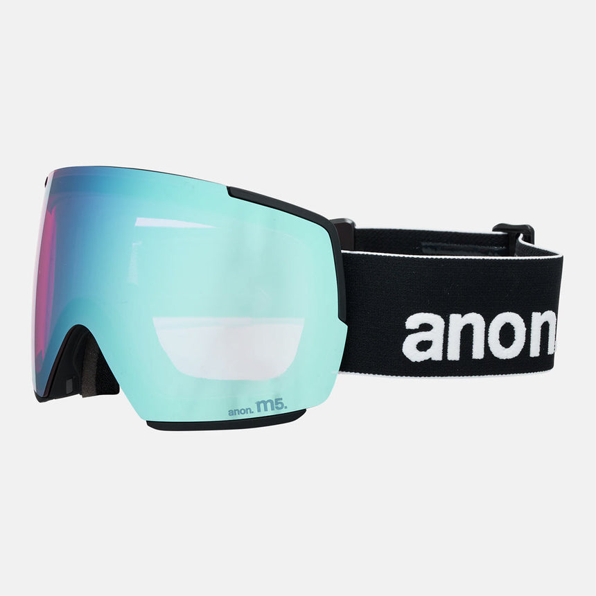 ANON M5 Goggle + MFI Facemask 2026 - Black/Perceive Variable Blue