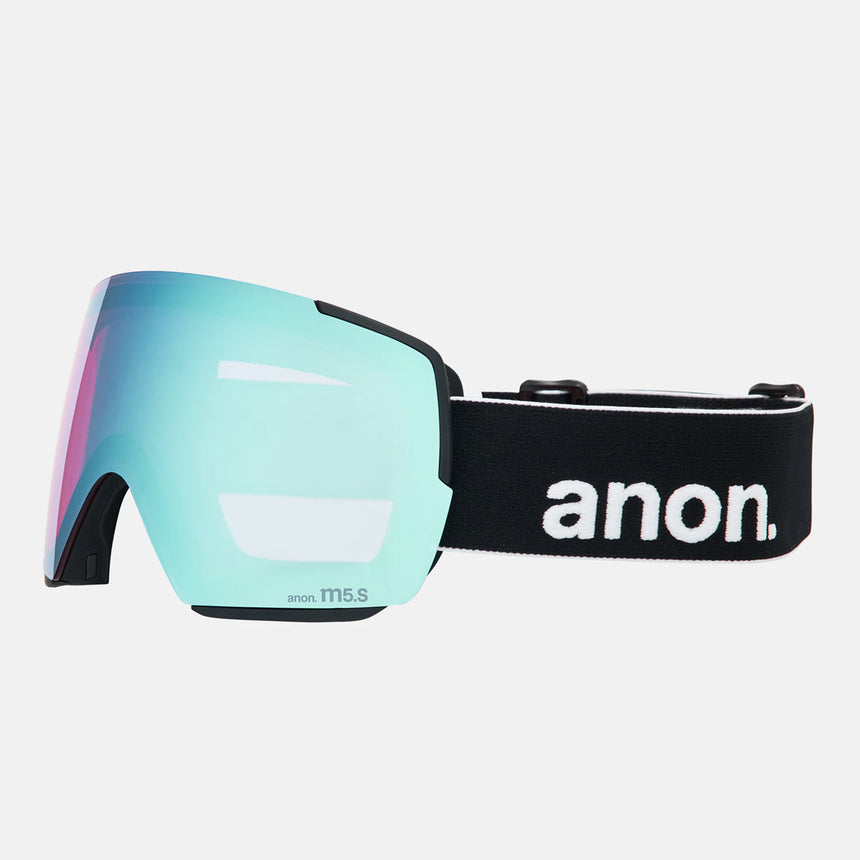 ANON M5S Goggle + MFI Facemask 2026 - Black/Perceive Variable Blue
