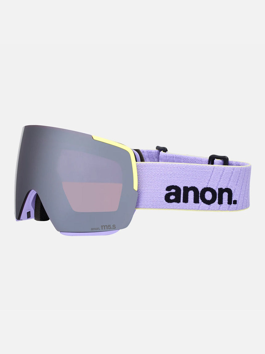 ANON M5S Goggle + MFI Facemask 2026 - Hyper Lilac/Perceive Sunny Onyx