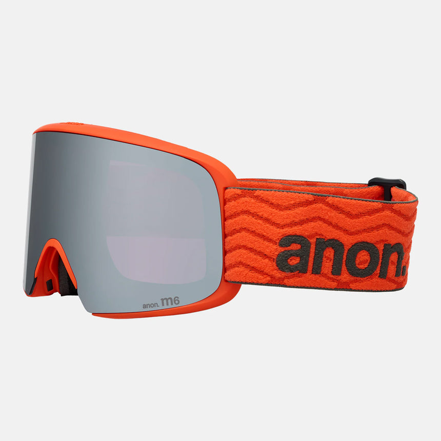 ANON M6 Goggle + MFI Facemask 2026 - Fiesta Red/Perceive Sunny Onyx