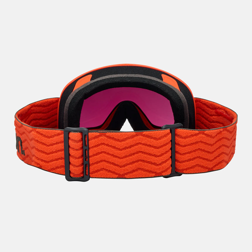 ANON M6 Goggle + MFI Facemask 2026 - Fiesta Red/Perceive Sunny Onyx