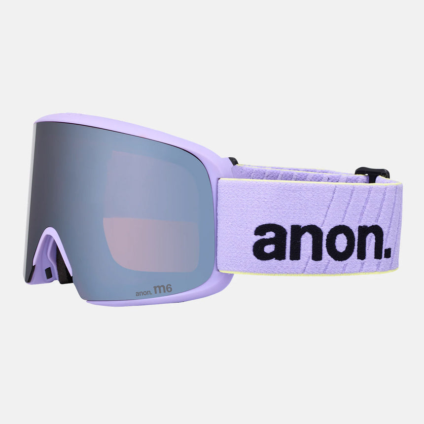 ANON M6 Goggle + MFI Facemask 2026 - Hyper Lilac/Perceive Sunny Onyx