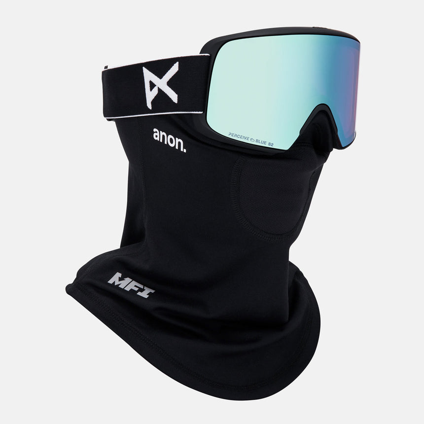 ANON M6S Goggle + MFI Facemask 2026 - Black/Perceive Variable Blue