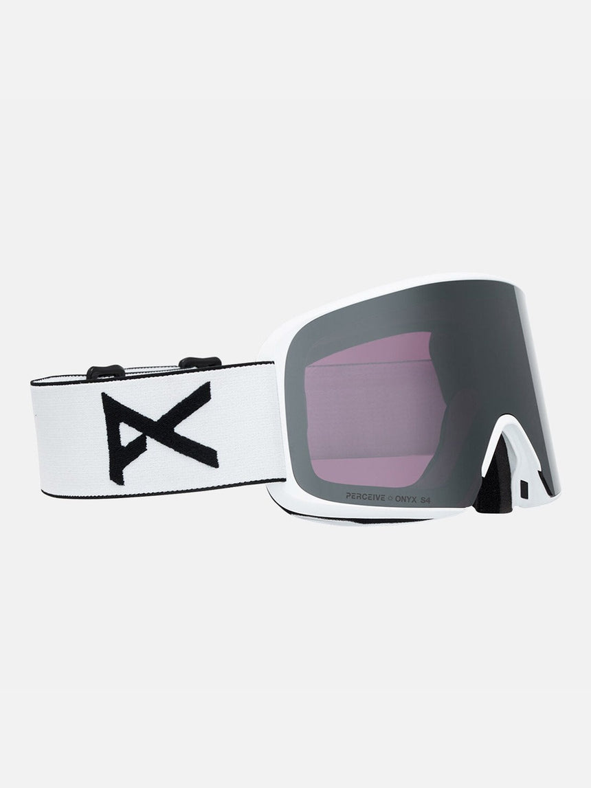 ANON M6S Goggle + MFI Facemask 2026 - White/Perceive Sunny Onyx