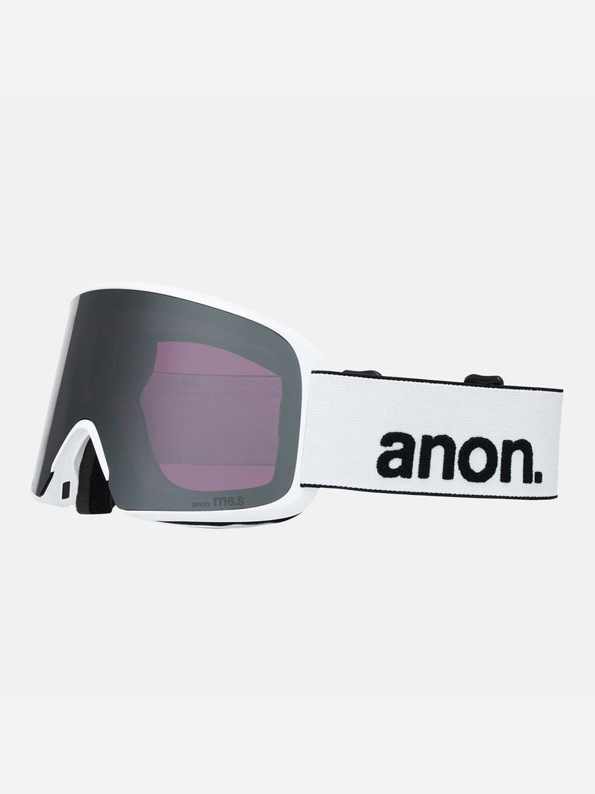 ANON M6S Goggle + MFI Facemask 2026 - White/Perceive Sunny Onyx