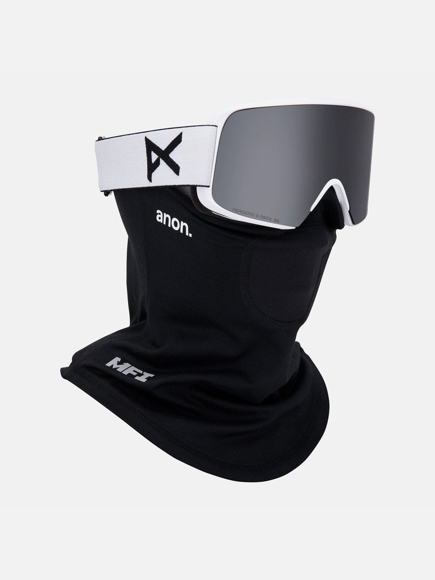 ANON M6S Goggle + MFI Facemask 2026 - White/Perceive Sunny Onyx