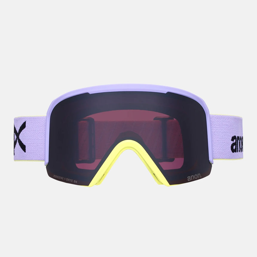 ANON Nesa Goggle + MFI Facemask 2026 - Hyper Lilac/Perceive Sunny Onyx