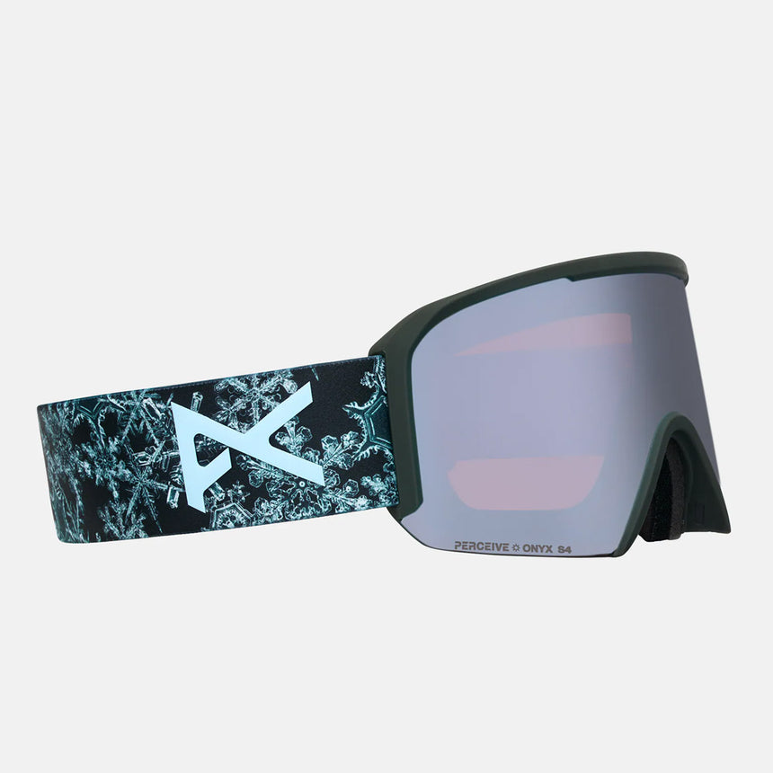 ANON Nesa Goggle + MFI Facemask 2026 - Snow Flurry/Perceive Sunny Onyx