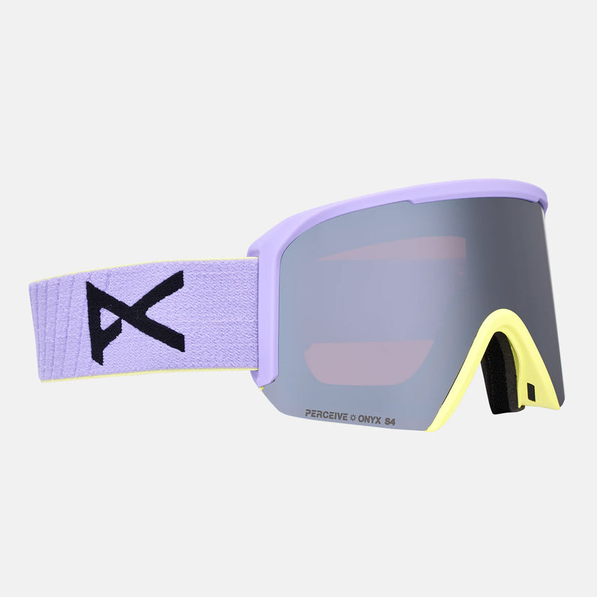 ANON Nesa S Goggle + MFI Facemask 2026 - Hyper Lilac/Perceive Sunny Onyx