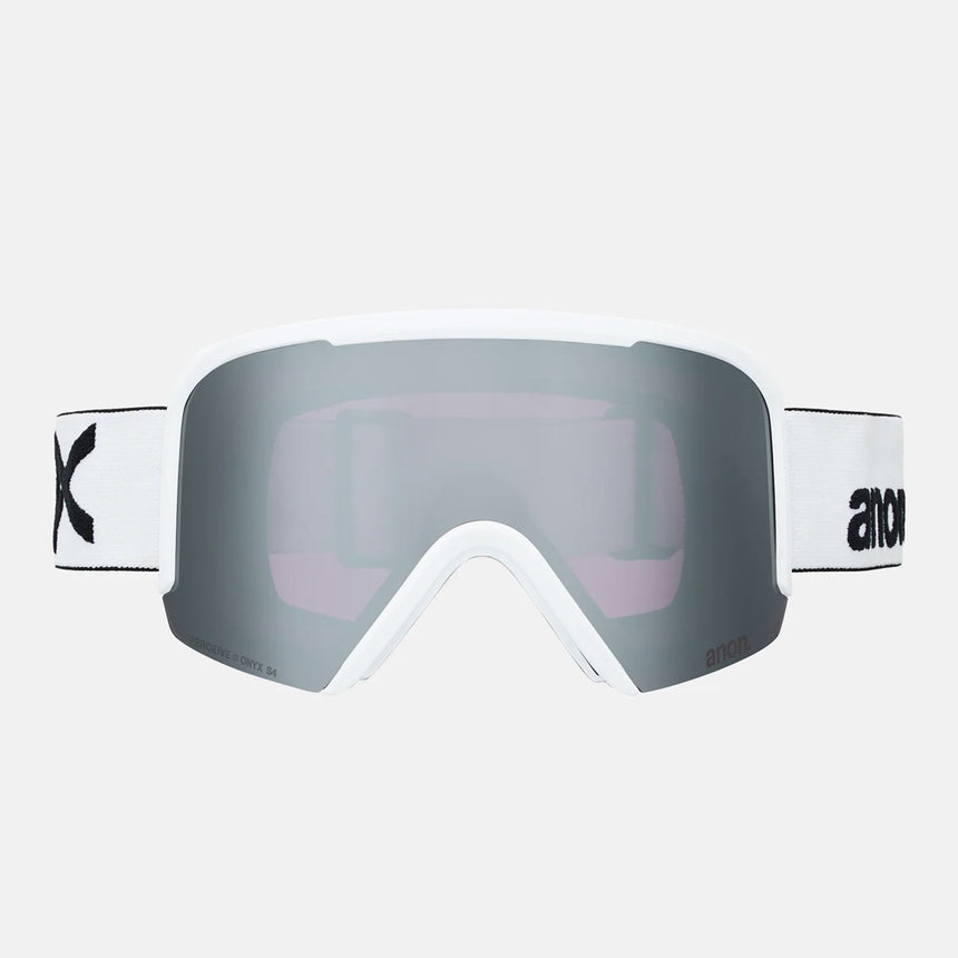 ANON Nesa S Goggle + MFI Facemask 2026 - White/Perceive Sunny Onyx